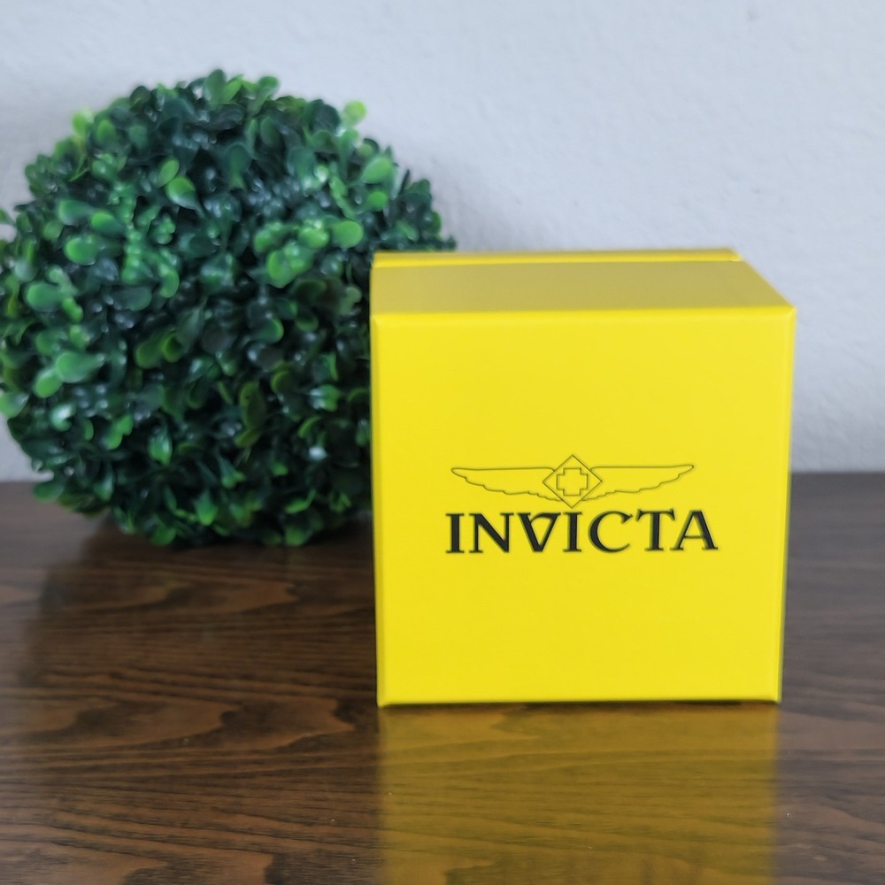 Invicta 49046 Mens Specialty Digital Chronograph Orange Translucent Resin Watch